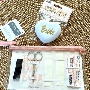 NWT Bride emergency kit & compact mirror 👰‍♀️